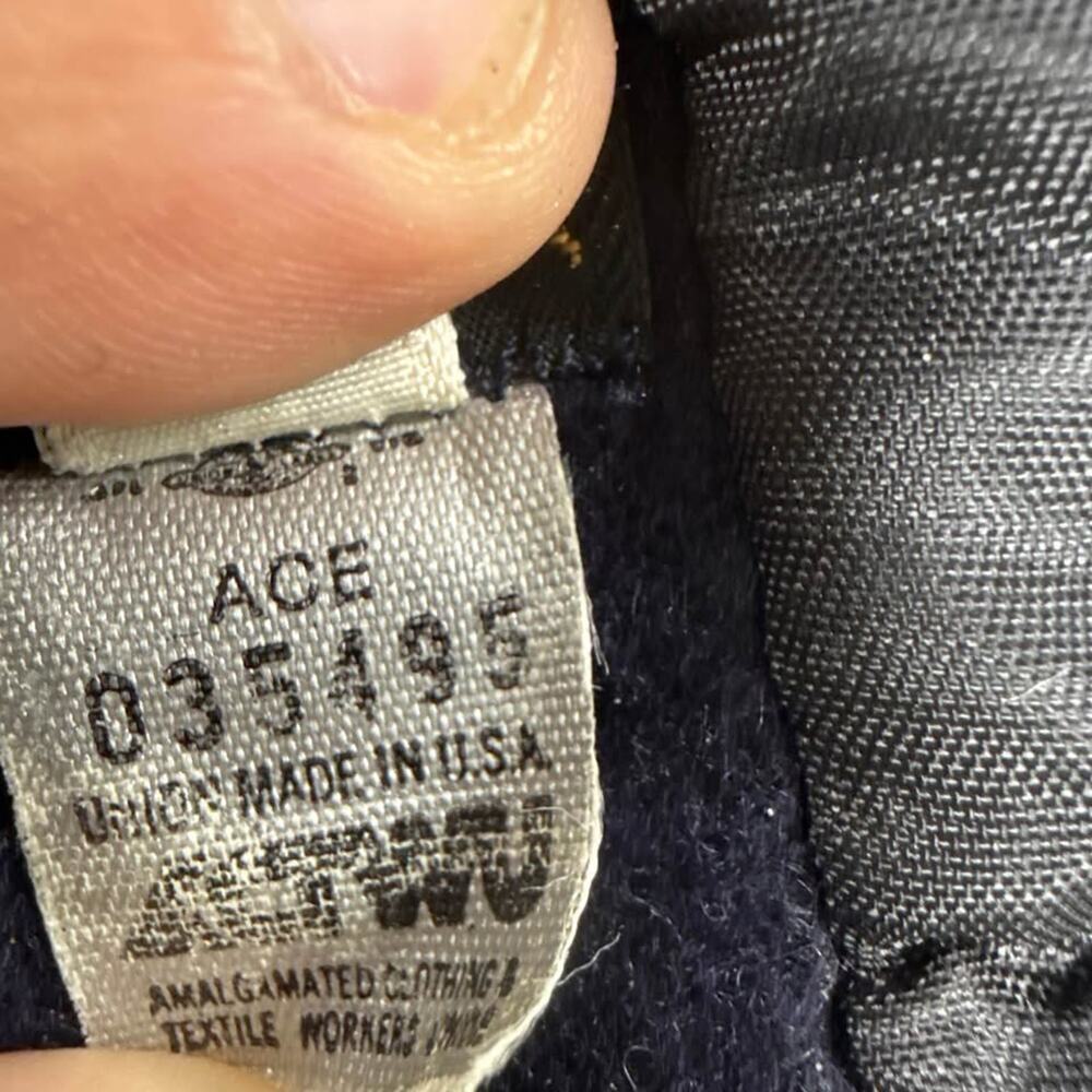 Fieldston clothes vintage pea coat and hat size 3TUnion made in the USA - Picture 9 of 9